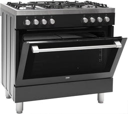 Beko GM15120DAPRNL - Gasfornuis - Zwart