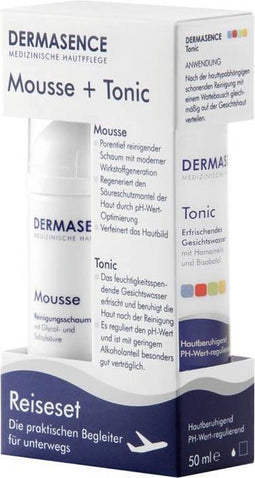Dermasence reisset mousse + tonic 2x 50 ml