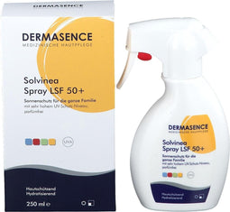 dermasence solvinea spray SPF 50+ zonnebrand