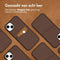 Accezz iPhone 14 Plus - Back Cover - Premium Leather Card Slot - Bruin