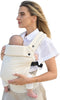 Deryan Amora Draagzak linnen en katoen - Baby Draagzak - Ergonomisch - Cream