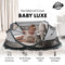Deryan Baby Luxe Campingbedje – Inclusief zelfopblaasbare matras - Silver