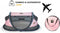 Deryan Baby Luxe Campingbedje – Inclusief zelfopblaasbare matras - Rose