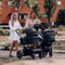 Deryan Evy V2 Kinderwagen - Duo Kinderwagen - Uitbreidbaar - Inclusief reiswieg - Zwart