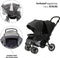 Deryan Luxe Elena Dubbele buggy- duo buggy – tandem buggy – Compact en lichtgewicht