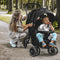 Deryan Luxe Elena Dubbele buggy- duo buggy – tandem buggy – Compact en lichtgewicht