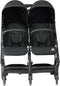 Deryan Luxe Rolo X2 Dubbele Buggy - Duo Buggy - Zwart