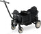 Deryan Luxe Sandy bolderkar - Duo buggy - tandem buggy - opvouwbaar - inklapbare bolderwagen - duo kinderwagen - Zwart