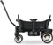 Deryan Luxe Sandy bolderkar - Duo buggy - tandem buggy - opvouwbaar - inklapbare bolderwagen - duo kinderwagen - Zwart