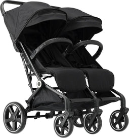 Deryan Luxe XP Twin Buggy XL - Dubbele buggy - Duobuggy - Compact lichtgewicht - Zwart