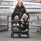 Deryan Luxe XP Twin Buggy XL - Dubbele buggy - Duobuggy - Compact lichtgewicht - Zwart