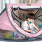 Deryan Peuter Luxe Campingbedje – Inclusief zelfopblaasbare matras - Rose