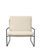 Desert 1-seater - Black - Pure Bouclé