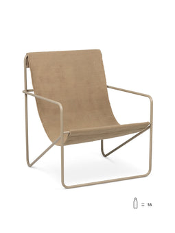 Desert Loungestoel - Kasjmier/Sand