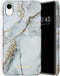 Selencia Hoesje Geschikt voor iPhone Xr Hoesje - Selencia Maya Fashion Backcover - grijs