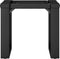vidaXL - Salontafelpoten - O-frame - 30x30x33 - cm - gietijzer