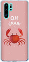 Design Backcover Huawei P30 Pro hoesje - Oh Crab