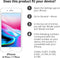Design Backcover iPhone 8 Plus / 7 Plus hoesje - Glamour Botanic