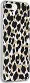 Design Backcover iPhone 8 Plus / 7 Plus hoesje - Panter Zwart