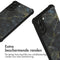 Design Backcover met koord voor de Samsung Galaxy S21 - Black Marble