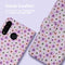 Design Bookcase voor de Huawei P30 Lite - Purple Flowers