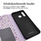 Design Bookcase voor de Huawei P30 Lite - Purple Flowers