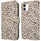 Design Bookcase voor de iPhone 11 - Black And White Dots