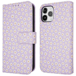 Design Bookcase voor de iPhone 12 (Pro) - White Daisy