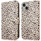 Design Bookcase voor de iPhone 14 - Black And White Dots
