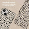 Design Bookcase voor de iPhone 14 - Black And White Dots