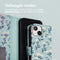 Design Bookcase voor de iPhone 14 - Blue Flowers
