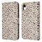 Design Bookcase voor de iPhone Xr - Black And White Dots
