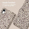 Design Bookcase voor de iPhone Xr - Black And White Dots