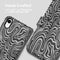 Design Bookcase voor de iPhone Xr - Black And White