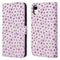 Design Bookcase voor de iPhone Xr - Purple Flowers