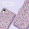 Design Bookcase voor de iPhone Xr - Purple Flowers