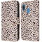 Design Bookcase voor de Samsung Galaxy A40 - Black And White Dots