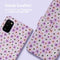 Design Bookcase voor de Samsung Galaxy A41 - Purple Flowers