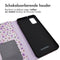 Design Bookcase voor de Samsung Galaxy A41 - Purple Flowers