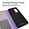 Design Bookcase voor de Samsung Galaxy S20 FE - Purple White Flowers