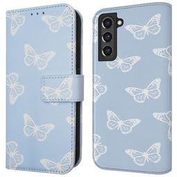 Design Bookcase voor de Samsung Galaxy S21 FE - Butterfly