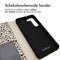 Design Bookcase voor de Samsung Galaxy S22 - Black And White Dots