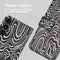 Design Bookcase voor de Samsung Galaxy S23 FE - Black And White