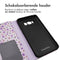 Design Bookcase voor de Samsung Galaxy S8 - Purple Flowers