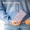 Design Bookcase voor de Samsung Galaxy S8 - Purple Flowers
