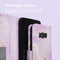 Design Bookcase voor de Samsung Galaxy S8 - Purple Marble
