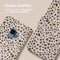 Design Bookcase voor de Samsung Galaxy S9 - Black And White Dots
