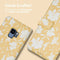 Design Bookcase voor de Samsung Galaxy S9 - Yellow Flowers
