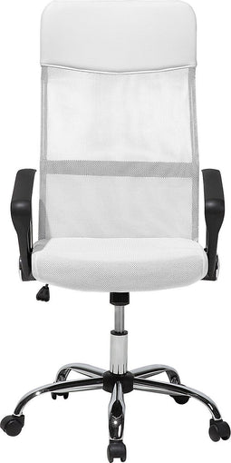DESIGN - Bureaustoel - Wit - Mesh