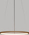 Design Hanglamp Finn 50 cm Beige - Bamboe - LED - Warm wit